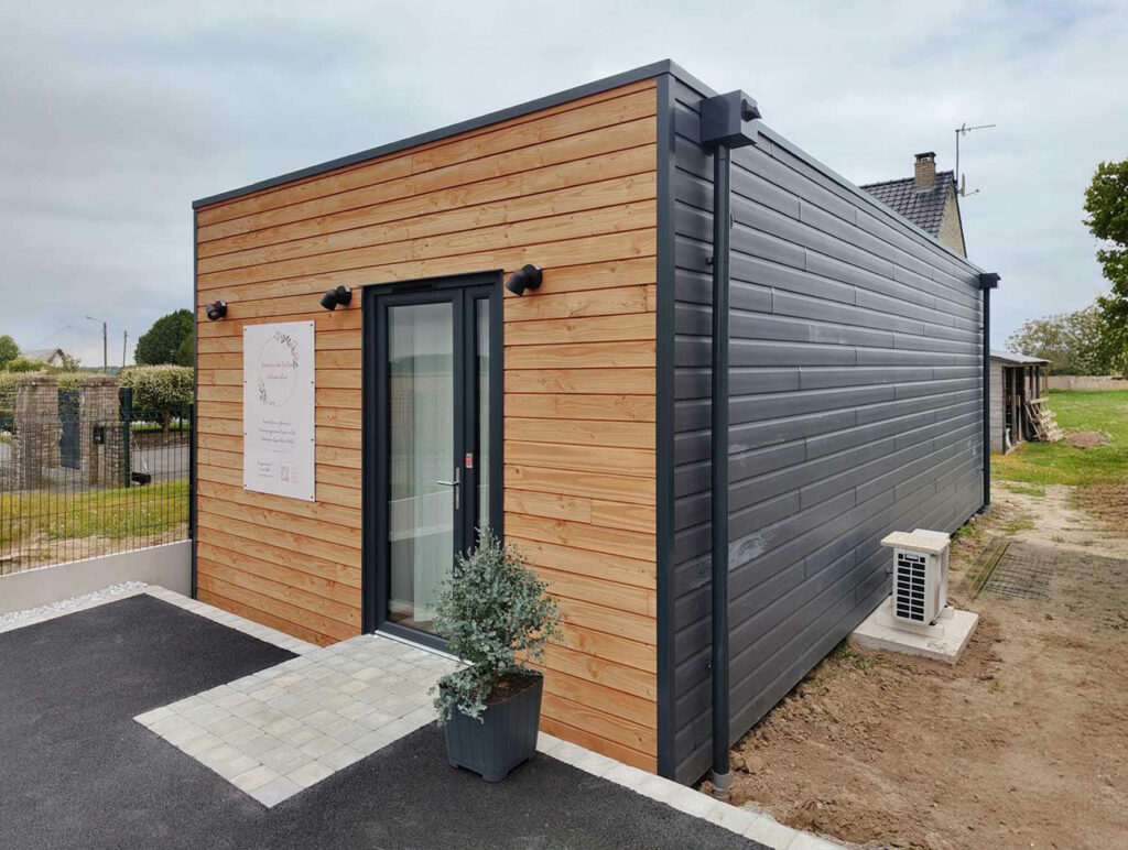 studio de jardin ossature bois