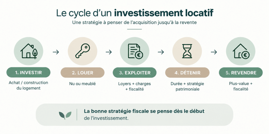 Cycle d’un investissement locatif avec un studio de jardin